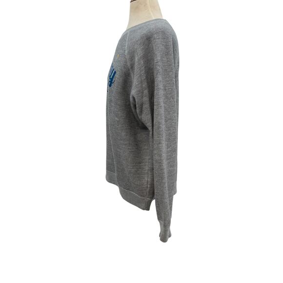 Wildfox Sommers Everyday Get Lit Cotton Sweatshirt Hanukkah Gray Size Medium - Picture 6 of 10